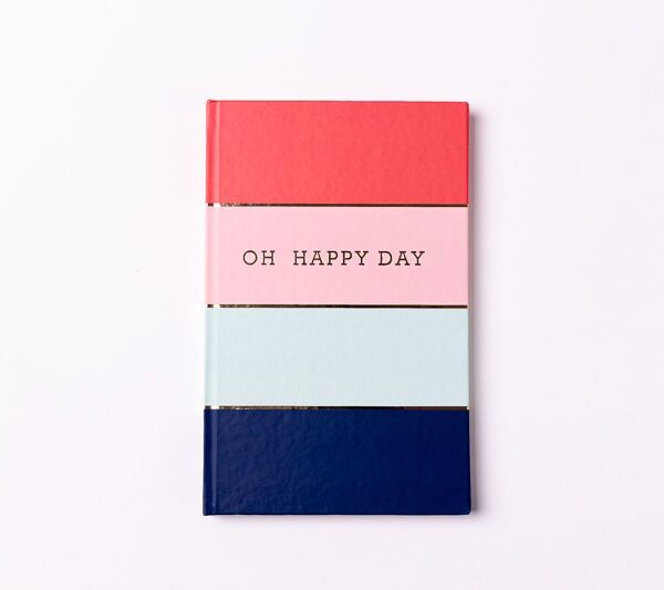 CADERNETA MAGNOLIA CAROLINA PAUT DURA OH HAPPY DAY