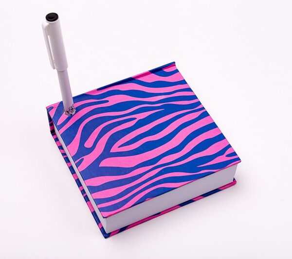 BLOCO CANETA MAGNOLIA PINK ZEBLUE