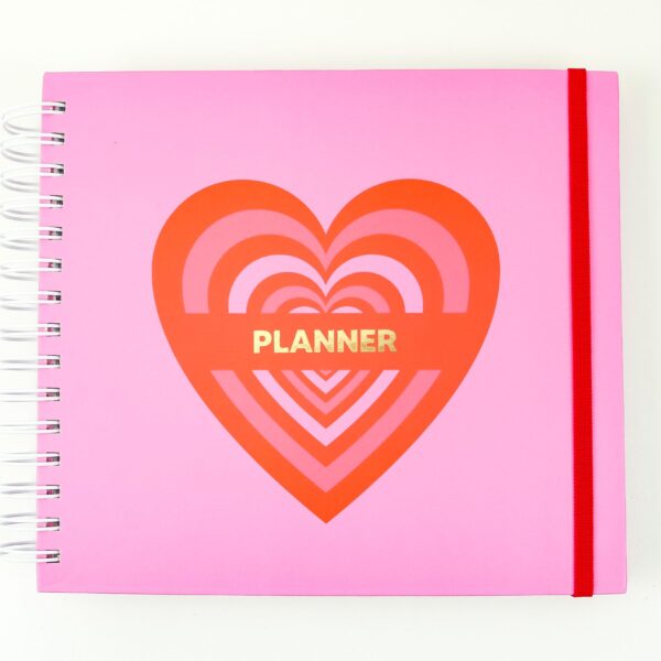 PLANNER LIFE PERM MAGNOLIA PINK CORAÇAO
