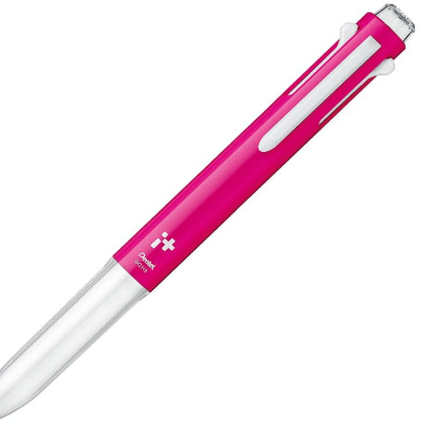 CORPO CANETA PENTEL IPLUS 3 CARGAS ROSA CLARO