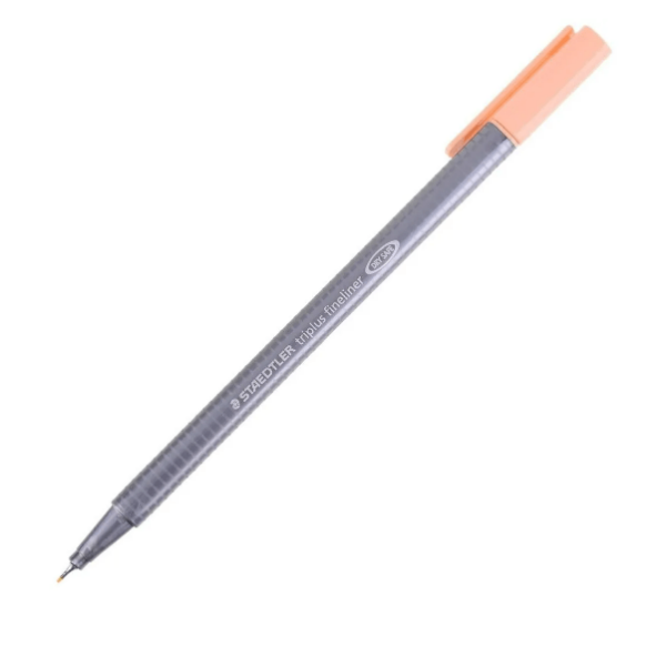 CANETA FINE STAEDTLER L.PASTEL TRIP 0.3 LARANJA