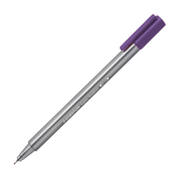 CANETA FINE STAEDTLER TRIPLUS 0.3 Malve escuro