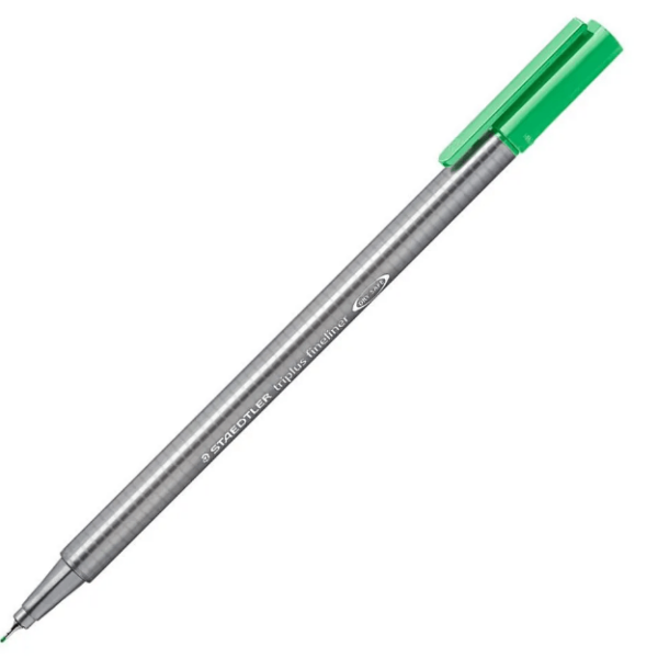 CANETA FINE STAEDTLER TRIPLUS 0.3 Pale green