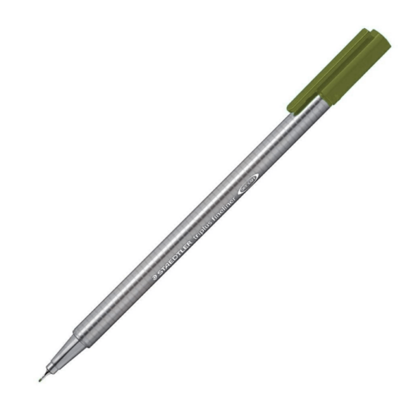 CANETA FINE STAEDTLER TRIPLUS 0.3 Verde Oliva