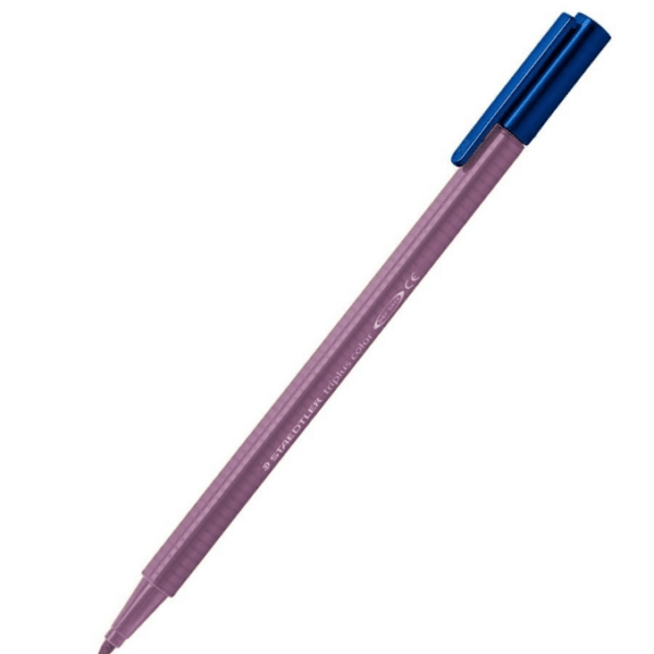 CANETA HIDROCOR STAEDTLER TRIPLUS 1.0 MAUVE