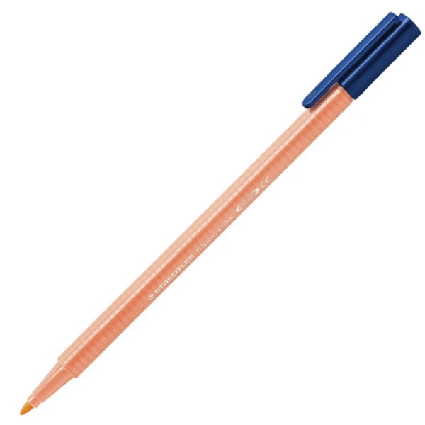 CANETA HIDROCOR STAEDTLER TRIPLUS 1.0 SALMAO