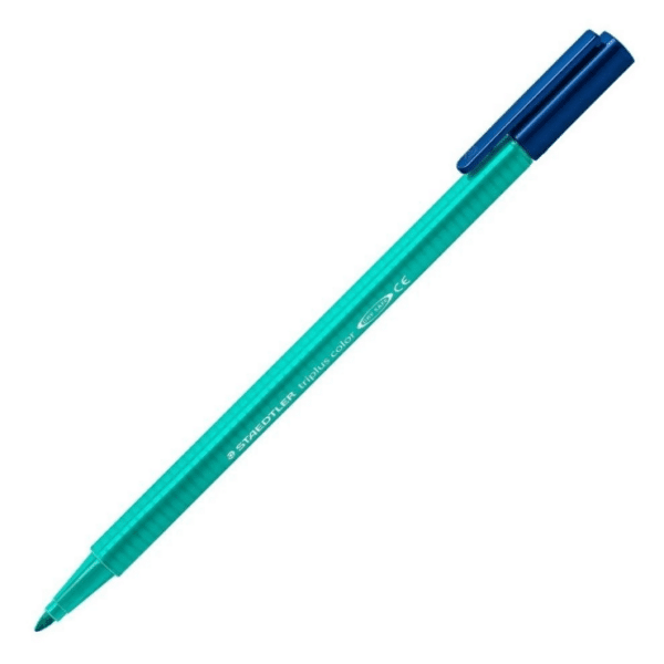 CANETA HIDROCOR STAEDTLER TRIPLUS 1.0 TURQUESA