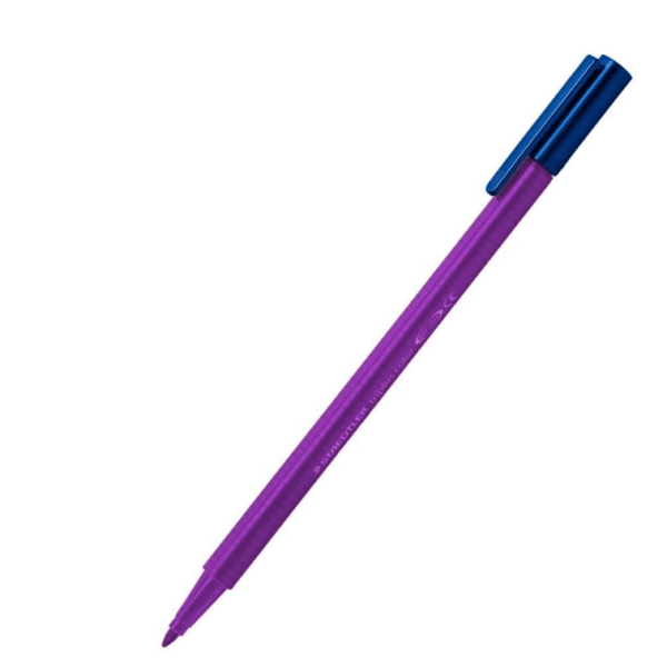 CANETA HIDROCOR STAEDTLER TRIPLUS 1.0 VIOLETA