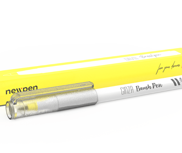 CANETA BRUSH NEWPEN GINZAPRO SUNFLOWER 107
