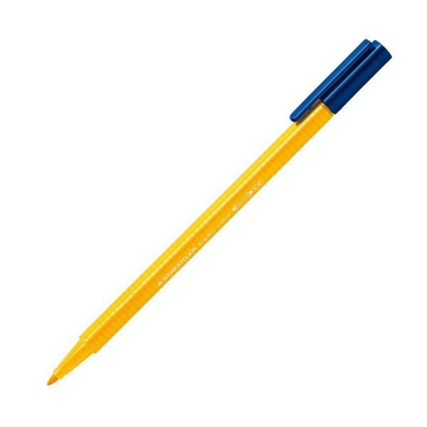 CANETA HIDROCOR STAEDTLER TRIPLUS 1.0 AMARELO