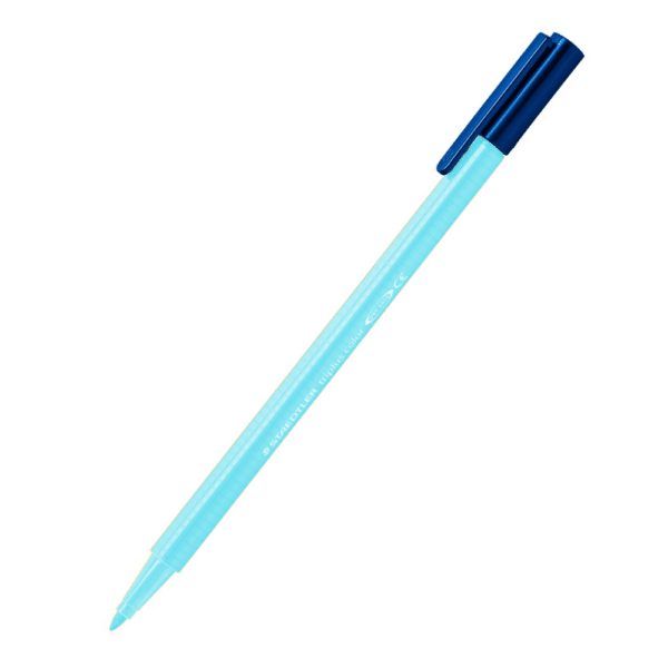 CANETA HIDROCOR STAEDTLER TRIPLUS 1.0 AQUA BLUE