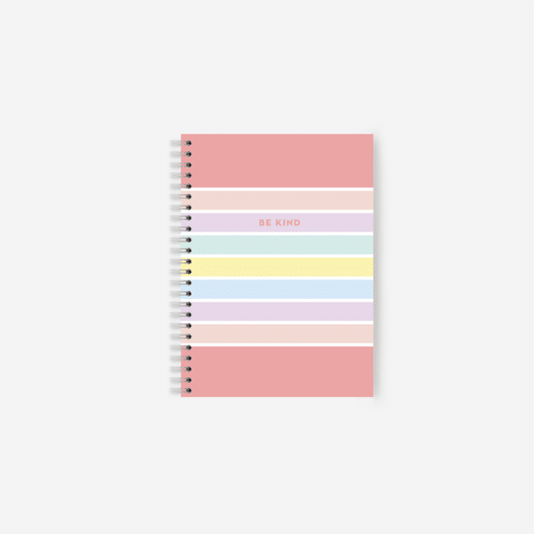CADERNO MAGNOLIA A5 ELLA BE KIND LISTRAS