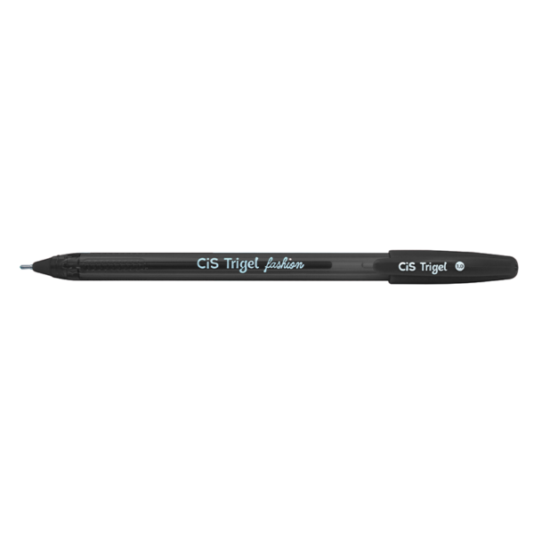 CANETA GEL CIS TRIGEL FASHION 1.0 MM - PRETO