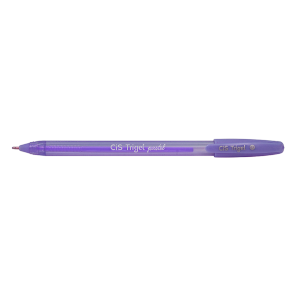 CANETA GEL CIS TRIGEL PASTEL 0.8 MM - LILAS