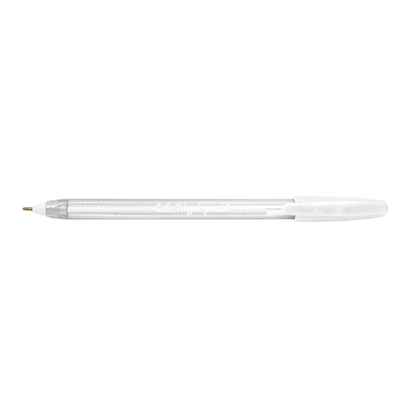 CANETA GEL CIS TRIGEL PASTEL 0.8 MM - BRANCA