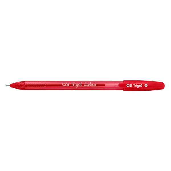 CANETA GEL CIS TRIGEL FASHION 1.0 MM - VERMELHO