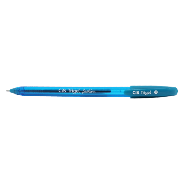 CANETA GEL CIS TRIGEL FASHION 1.0 MM - AZUL