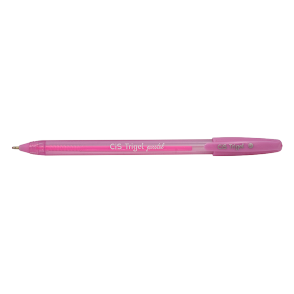 CANETA GEL CIS TRIGEL PASTEL 0.8 MM - PINK