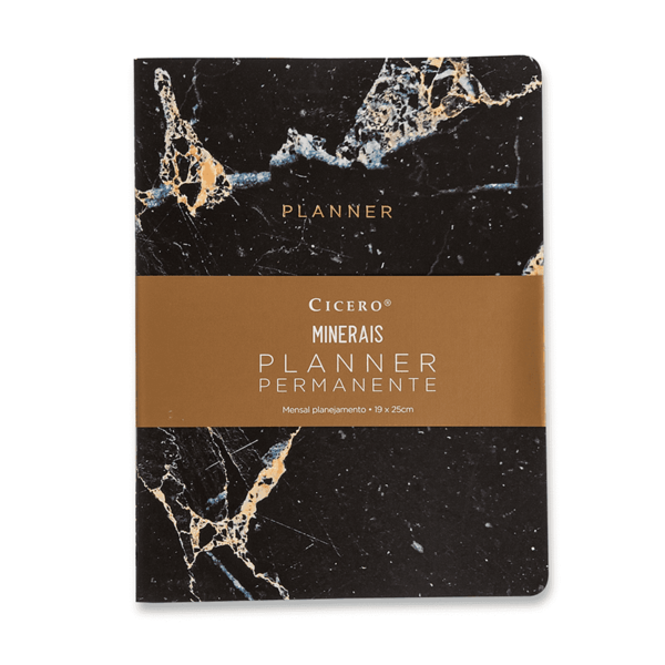 PLANNER PERM REVISTA CICERO MINERAIS PRETO