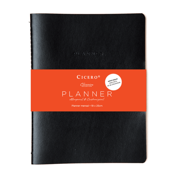PLANNER PERM CICERO REVISTA CLASSICA PRETO