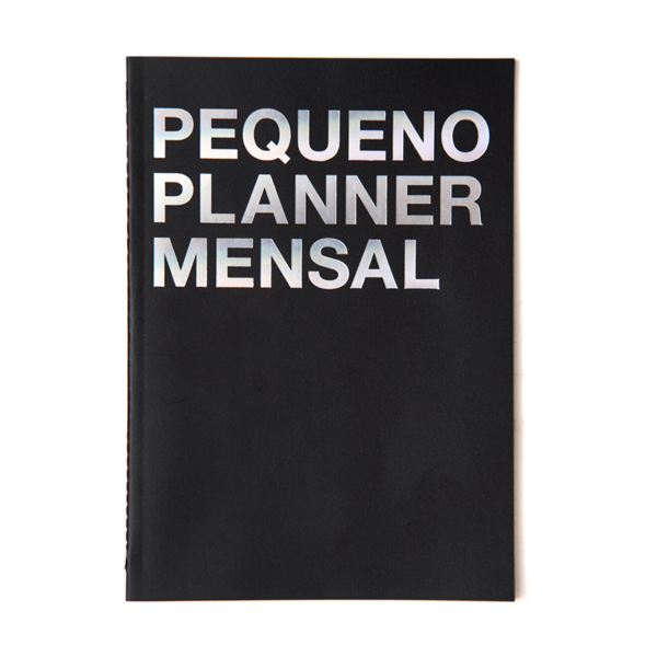 PLANNER PERM MENSAL CICERO NA MEDIDA A5 PRETO