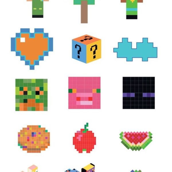 TATTOO TEMPORARIA FB MINECRAFT