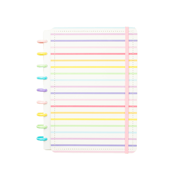 Caderno de Disco Magnólia Candy Stripes