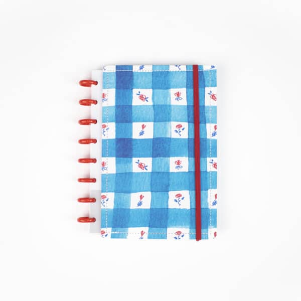 Caderno de Disco Magnólia Mon Amour Aquarela Floral