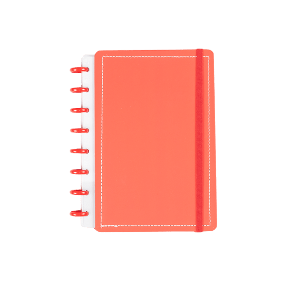 Caderno de Disco Magnólia Origem Mono Vermelho