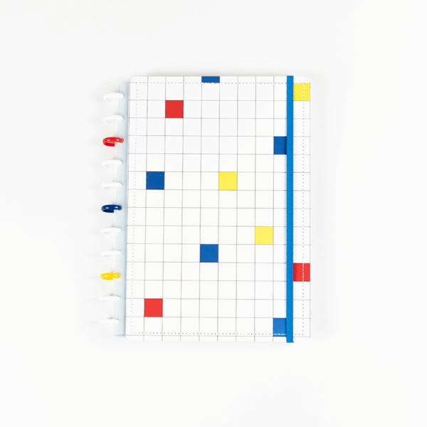 CADERNO DE DISCO MAGNOLIA ORIGEM CORES PRIMARIAS