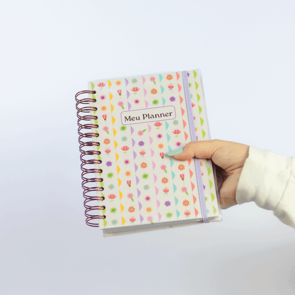 PLANNER PERMANENTE FINA IDEIA SEJA COMO FLOR