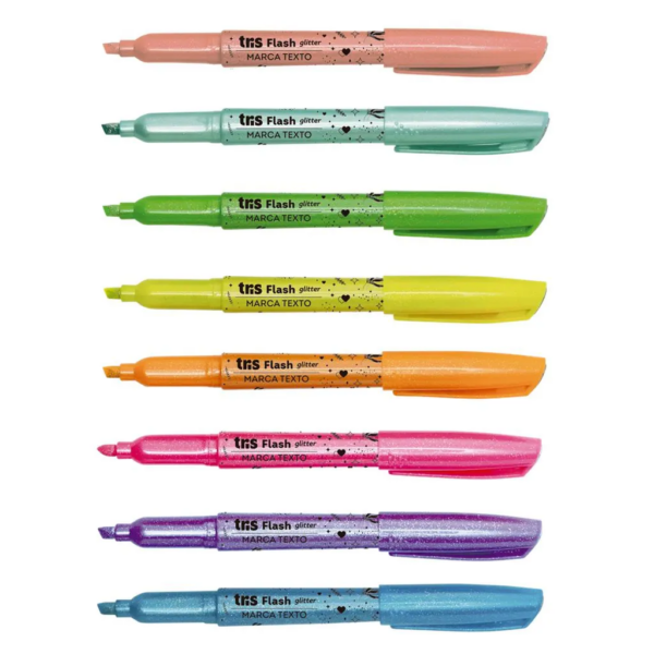 MARCA TEXTO TRIS HOLIC FLASH GLITTER