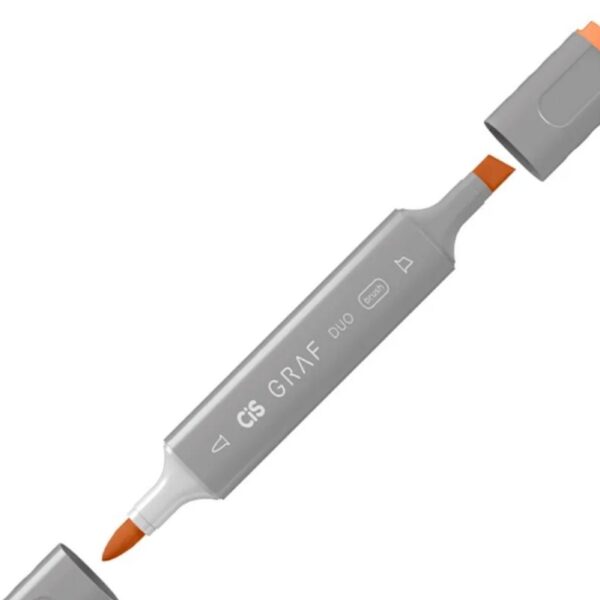 Marcador Álcool CiS GRAF Duo Brush Vermilion