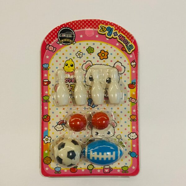 BORRACHA MAGFUN ESPORTE SORTIDOS C/8