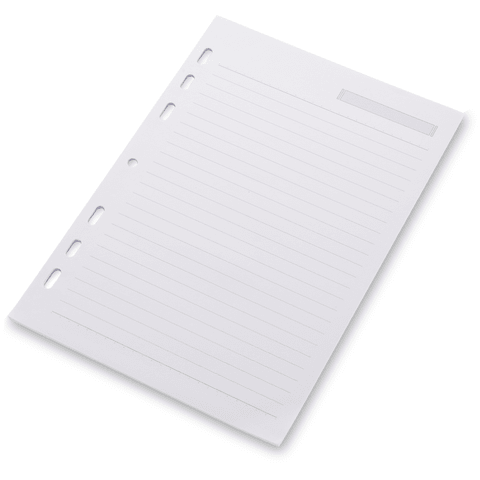 REFIL PLANNER FICHARIO OTIMA A5 PAUTADO