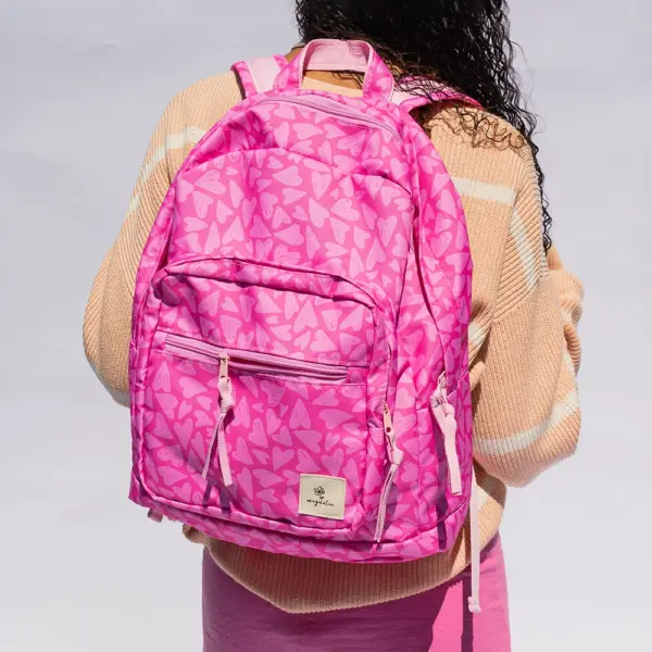 MOCHILA CLASSICA MAGNOLIA LOVE WITH LOTS OF LOVE