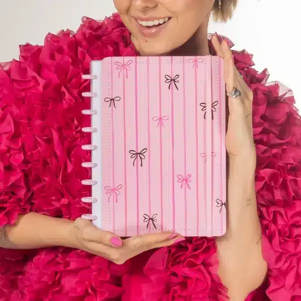 Caderno de Disco Magnólia Love Ribbon