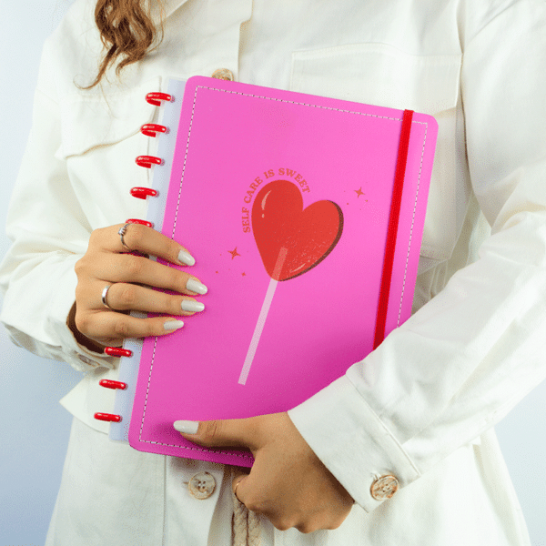 Caderno de Disco Magnólia Love Self Care
