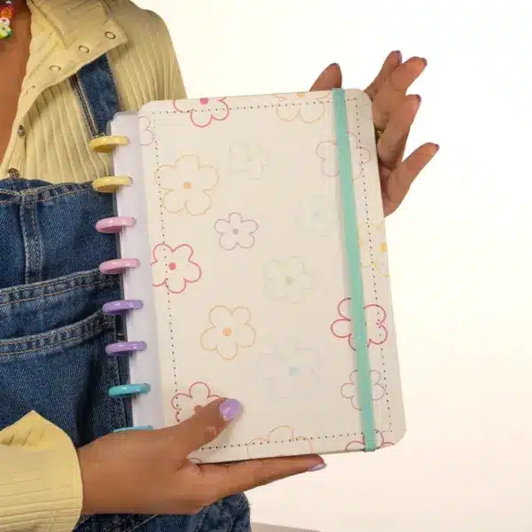 Caderno de Disco Magnólia Candy Flowers